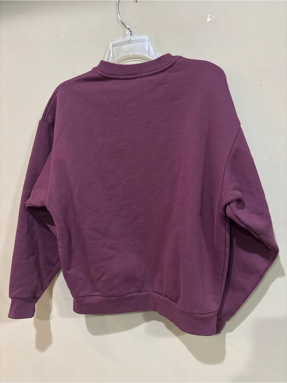 Alo Yoga Accolade Crewneck Sweatshirt Burgundy Size Small - Picture 4 of 7
